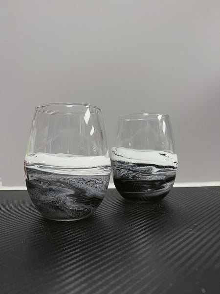 Wine glass set of 2