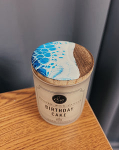 Candle/reusable jar (Birthday Cake)