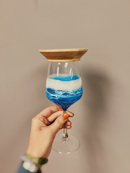 Wine Topper (Fits Stem wine glass option only)