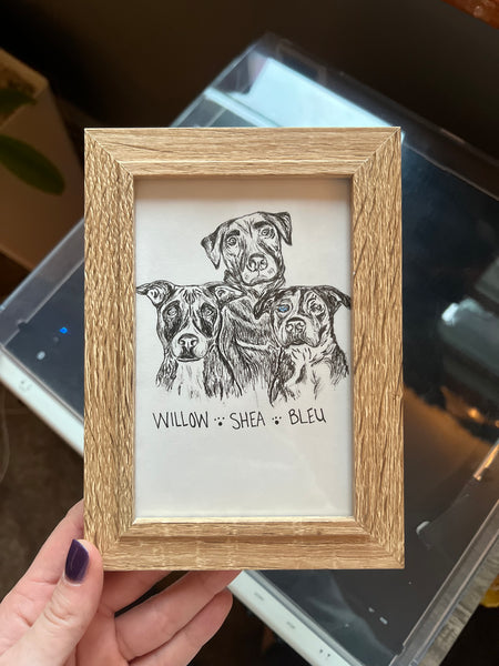 Pet portraits! (Email me to order)