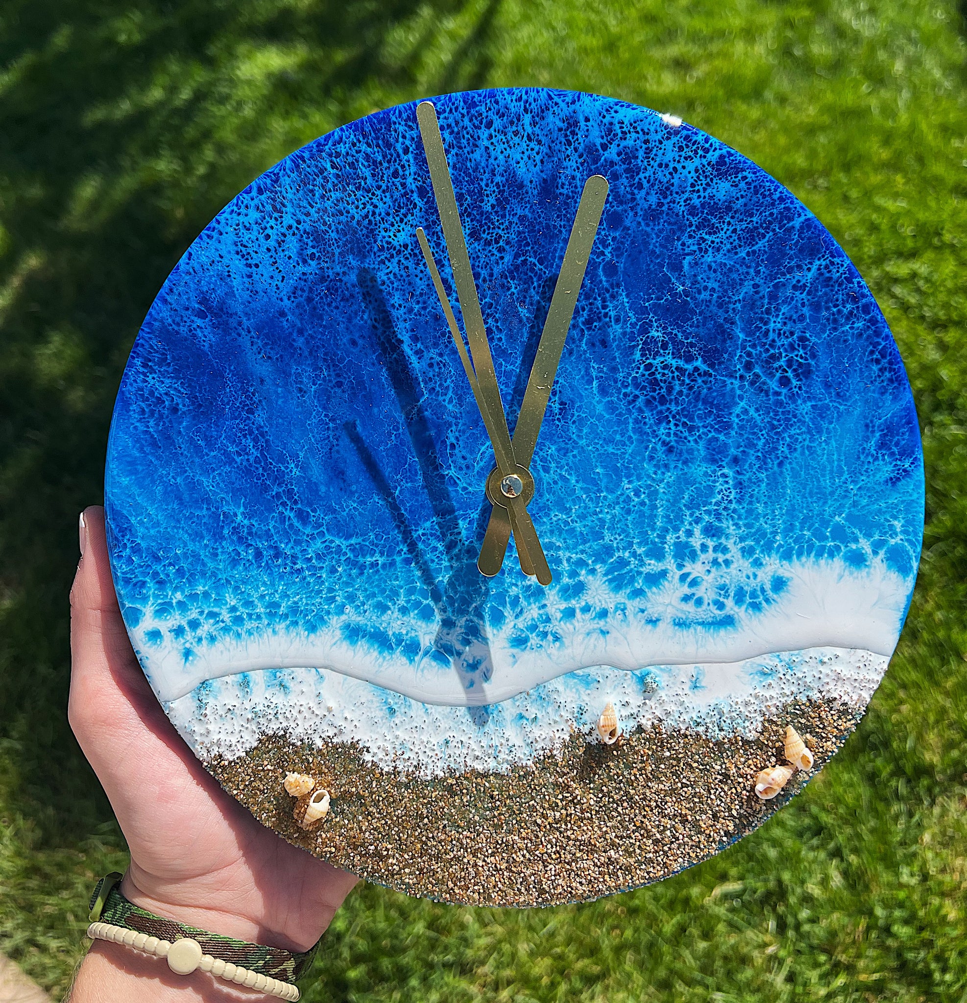 Clock With Sand