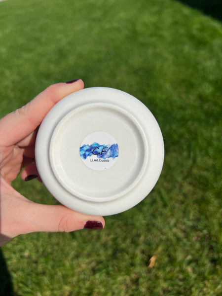 Tiny Circle Dish (WHITE)