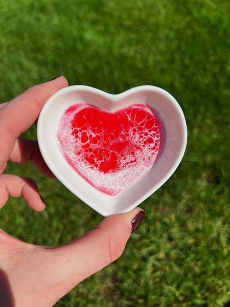 Tiny Heart Dish (WHITE)