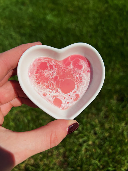 Tiny Heart Dish (WHITE)